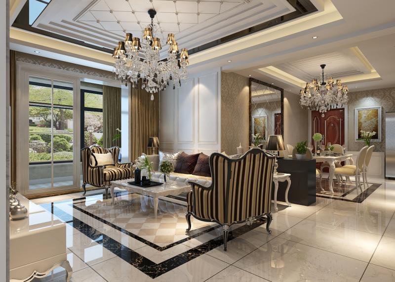 140平米四居室裝修攻略 簡(jiǎn)歐全包28萬！-金輝天鵝灣裝修