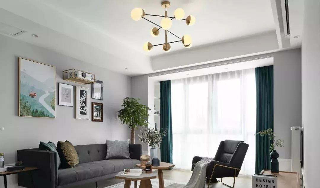 117㎡北歐風(fēng)格裝修，引春入室，在三九天里享受悠然時(shí)光！