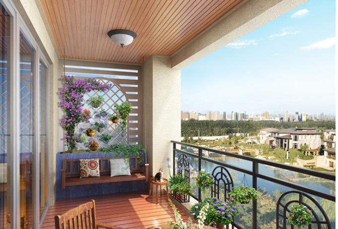 陽臺裝修吊頂可以選擇什么樣的材料？