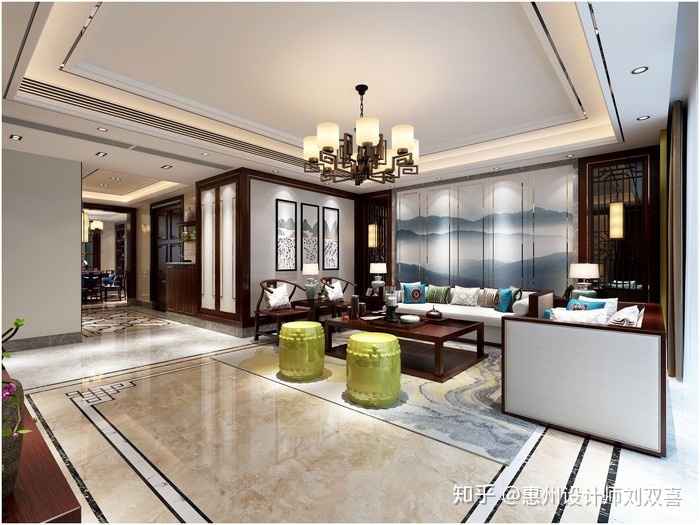 新中式裝修，裝修前沒看過的朋友都說后悔死了