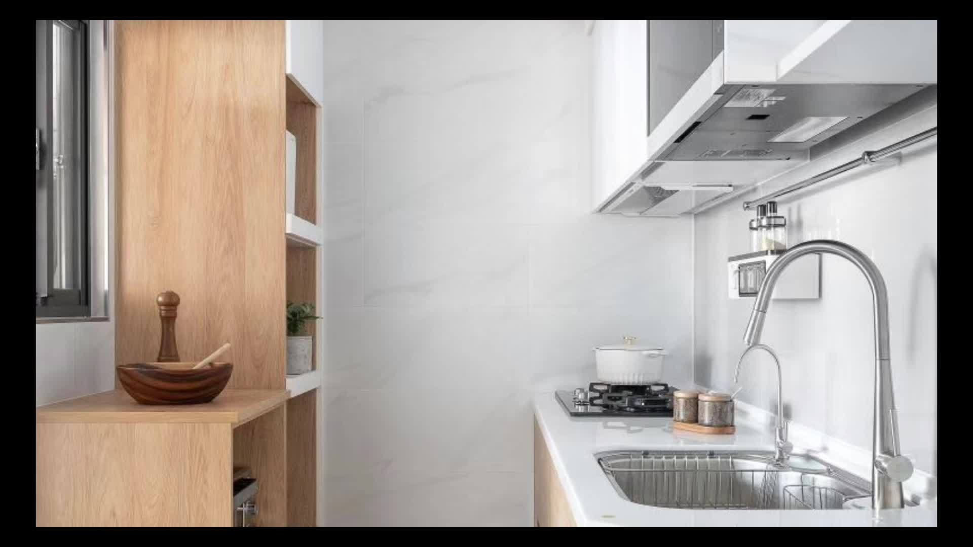 極家精裝小戶型裝修分享！聽說原木風(fēng)裝修很容易打造出空間通透感？