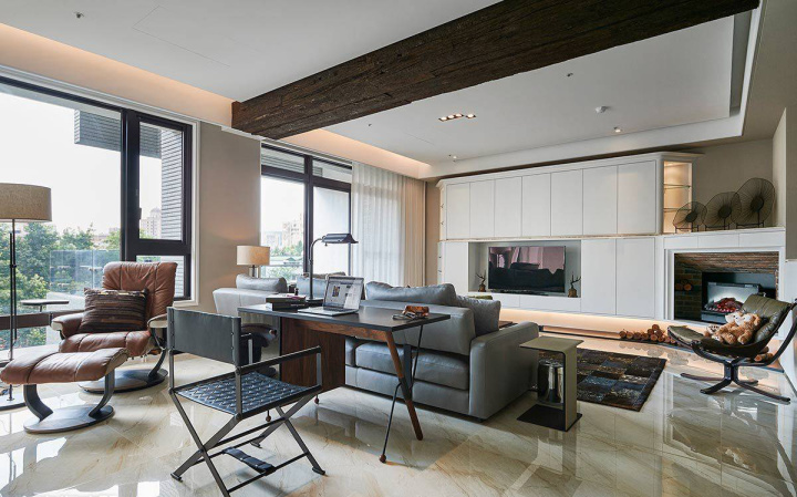 客廳怎么顯大？參考這些現(xiàn)代風格裝修效果圖吧！