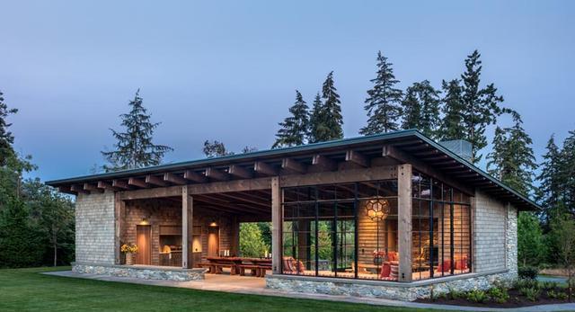 自建聯(lián)排別墅設(shè)計(jì)，外觀樸實(shí)無華，進(jìn)門就被這種格局迷住了！