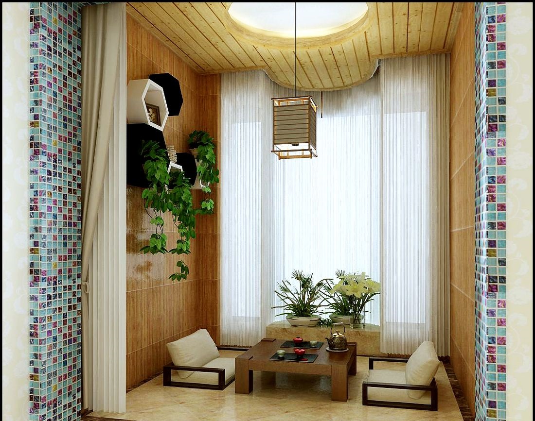 陽臺榻榻米效果圖，陽臺榻榻米布局