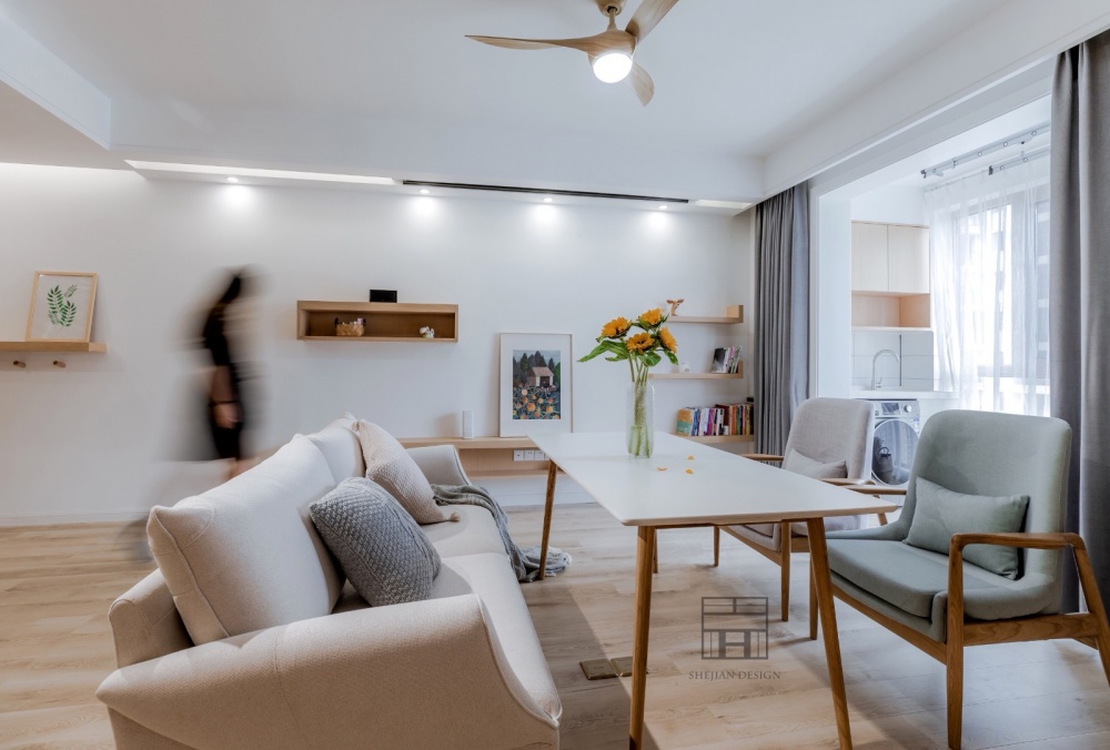 客廳窗簾裝修效果圖出來混，總是要回家的日式客廳設(shè)計圖片賞析