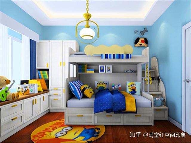 兒童房裝修色彩搭配有技巧，從這3方面考慮，孩子健康有活力