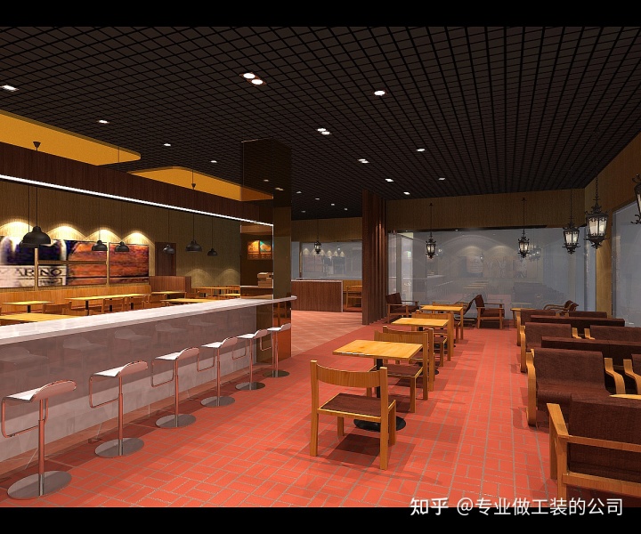 杭州自助餐廳設計，談談自助餐廳設計這幾個要點-浙江國富裝飾