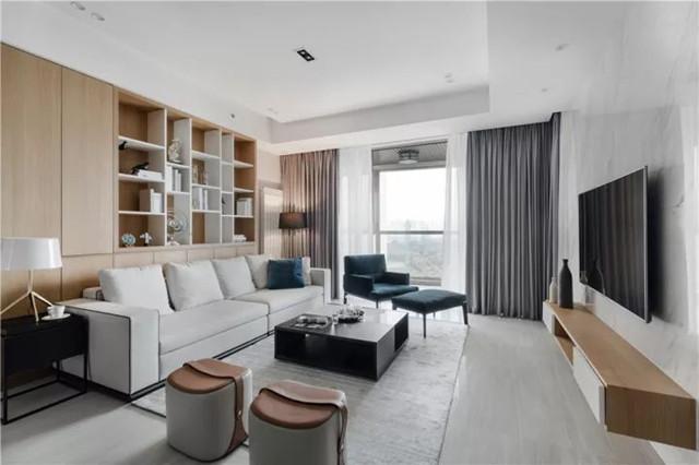 客廳背景墻怎樣裝才好看？19款現(xiàn)代簡(jiǎn)約客廳效果圖分享