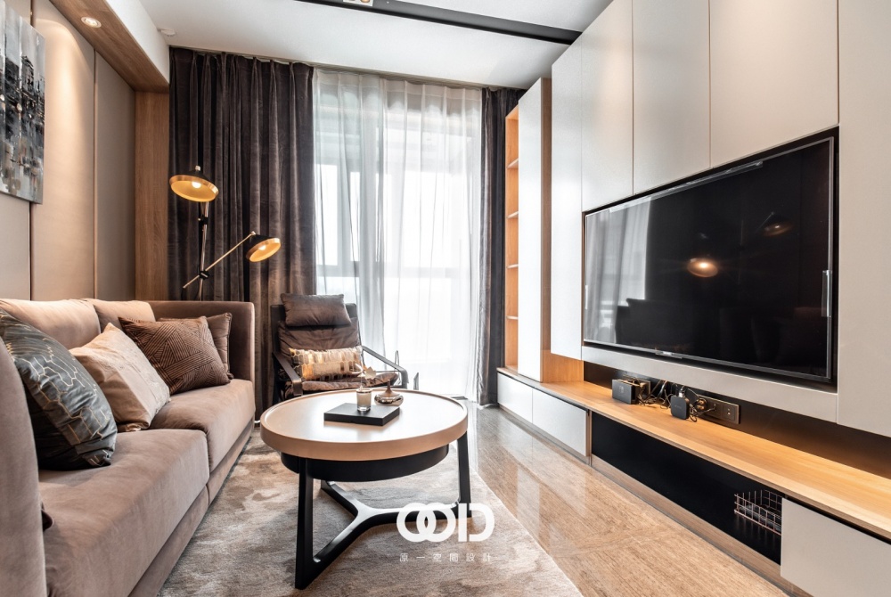 客廳窗簾裝修效果圖給有品質(zhì)的家，注入一些溫度現(xiàn)代簡約客廳設(shè)計圖片賞析
