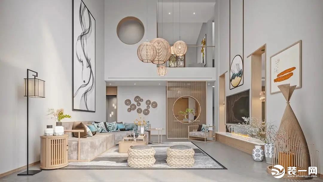 《【摩登4手機(jī)客戶(hù)端登錄】無(wú)錫尚層裝飾：自然隱奢別墅，繁世中的寧?kù)o歸所》