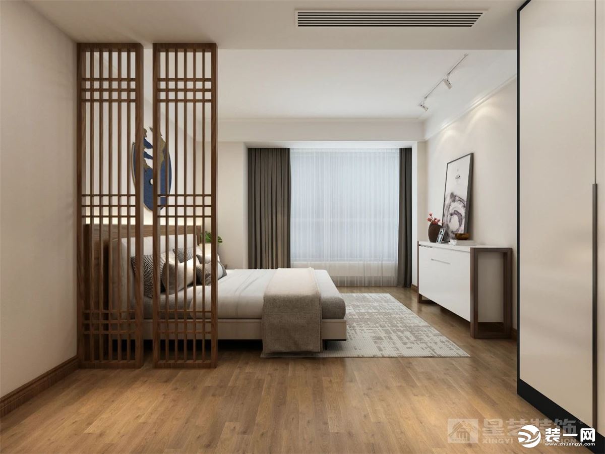 《【摩登4平臺(tái)app登錄】桂林星藝裝飾120㎡中式禪意風(fēng)格住宅 仿木瓷磚效果一絕！》