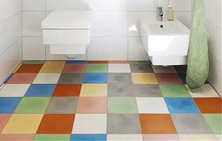 瓷磚拼貼的創(chuàng)意方案   瓷磚也能很美！