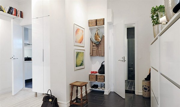 小戶型玄關收納的技巧，小戶型玄關怎么收納？