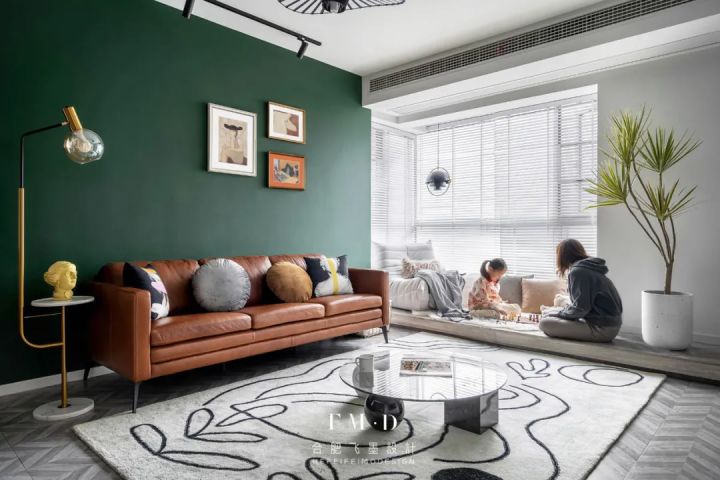 【創(chuàng)景花園】80㎡北歐風(fēng)親子宅，客廳變臥室、餐廳變玄關(guān)，真1:1還原效果圖！