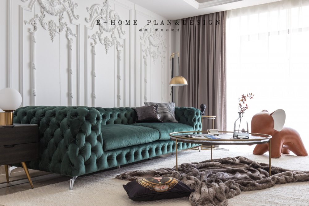 客廳沙發(fā)裝修效果圖爆改精裝房才算改造？我不爆行不其他客廳設(shè)計(jì)圖片賞析