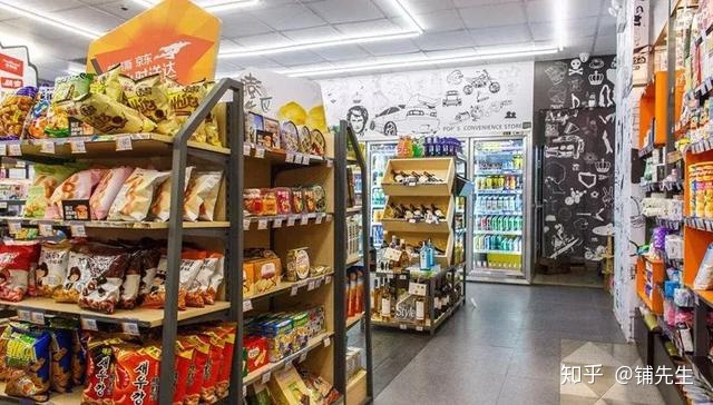 便利店裝修圖片_上?？炜捅憷蟪傻阓便利蜂(濱海國泰大廈2號樓店)