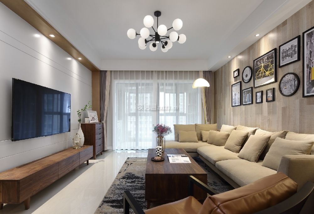 三室兩廳裝修240套方案裝修效果_幸福空間裝修_幸?？臻g裝修效果圖