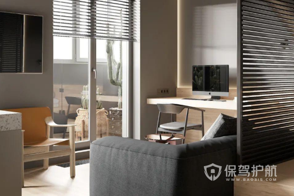 工作區(qū)裝修效果圖-保駕護航裝修網