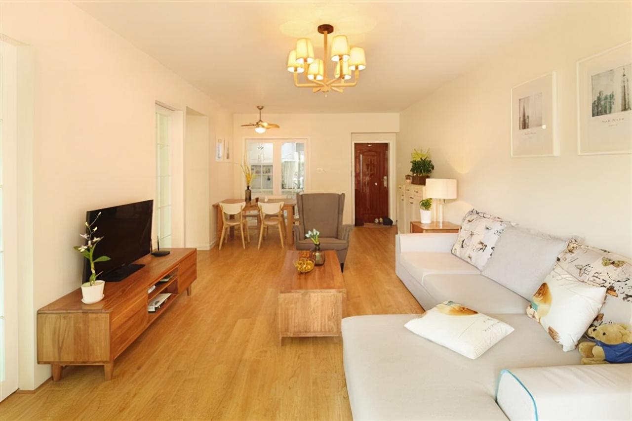 120㎡簡單裝修，多功能臥室新奇又實用！無吊頂越住越喜歡