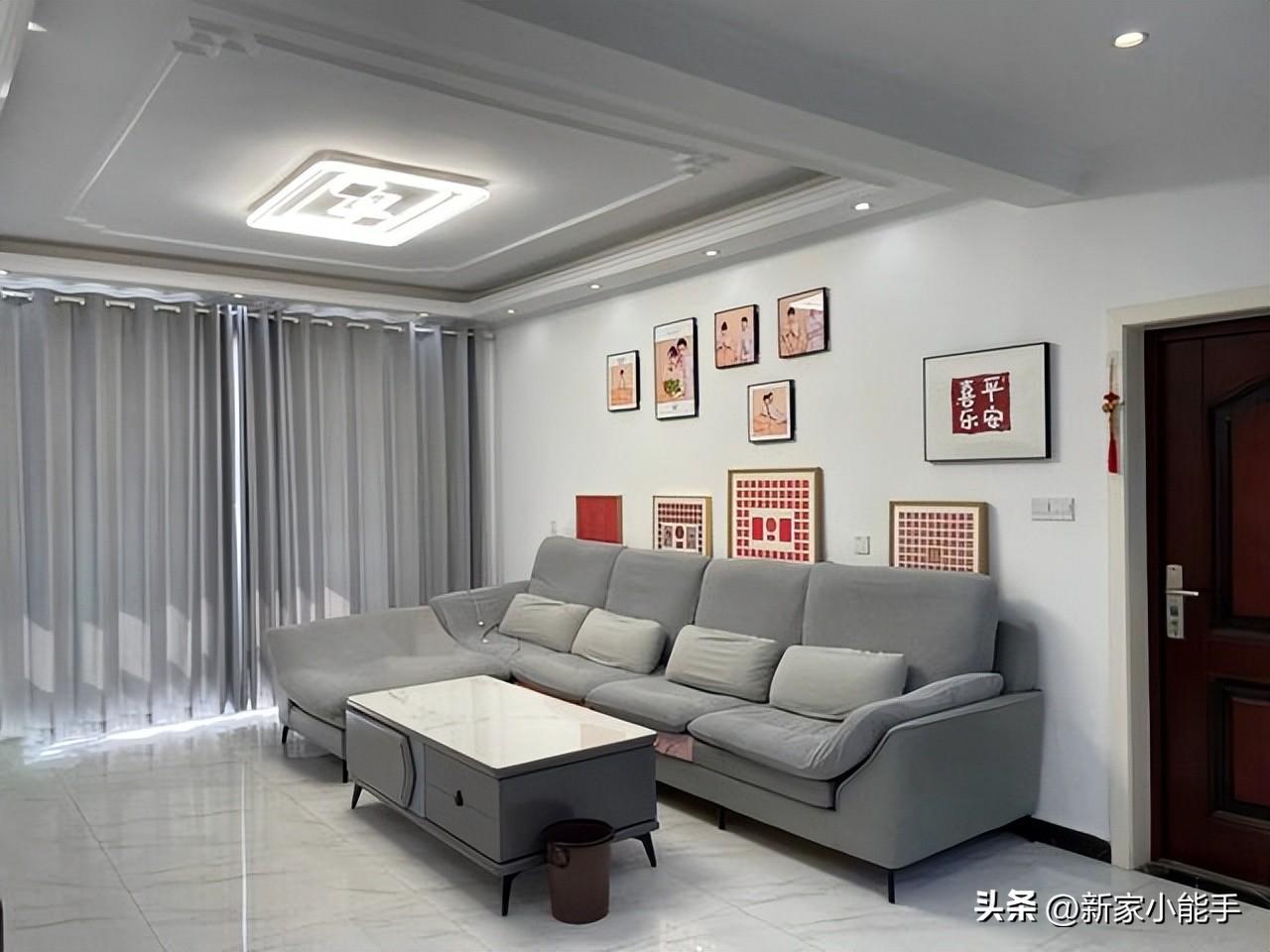 00后婚房，簡單裝修不豪華，室內(nèi)面積不大，新生活真的很幸福