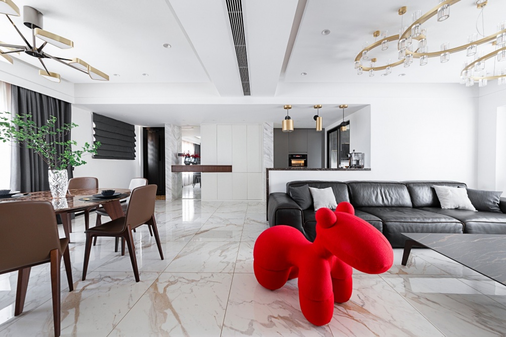 客廳沙發(fā)裝修效果圖輕奢裝修，聽說審美高的人都選了現(xiàn)代簡約客廳設(shè)計圖片賞析