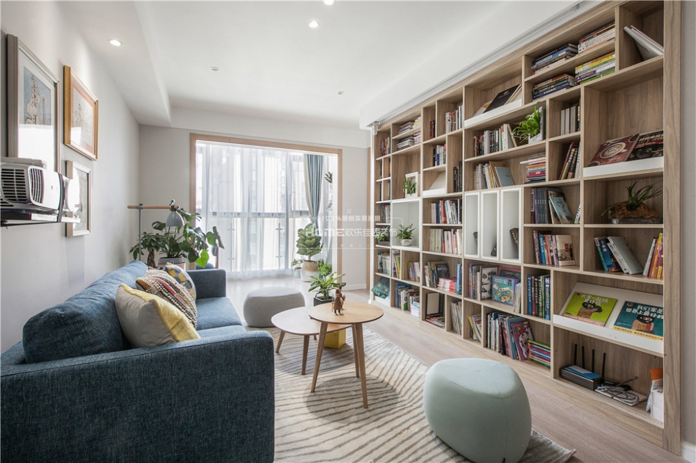 客廳窗簾裝修效果圖歡樂(lè)佳園裝飾|我家，不是樣板房北歐極簡(jiǎn)客廳設(shè)計(jì)圖片賞析