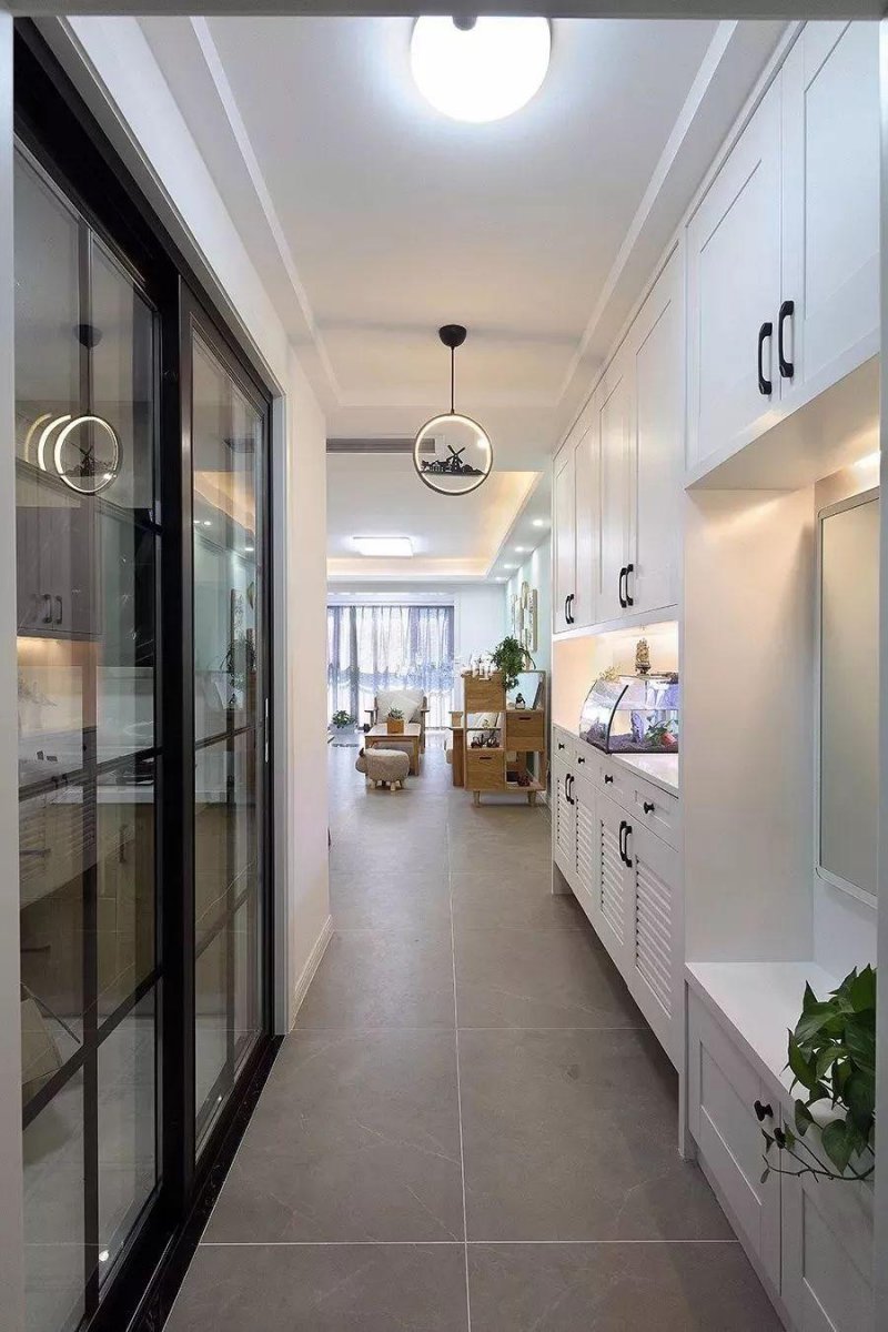 122㎡全屋高能：玄關(guān)收納/無吊頂/觀景陽臺(tái)，贊！