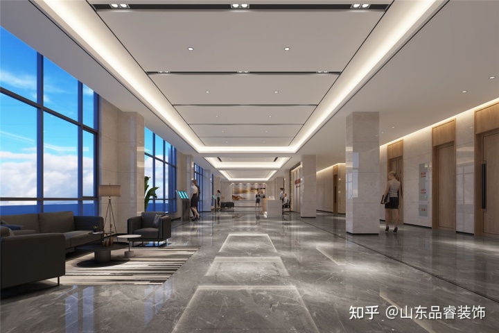 辦公室裝修設(shè)計(jì)吊頂?shù)奶旎ò逵心男?？六種天花板樣式有你相中的嗎？