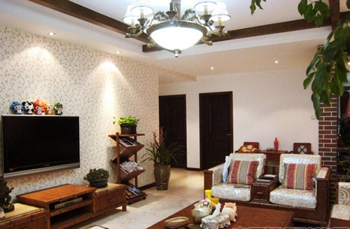 田園風格臥室裝修效果圖小戶型裝修效果圖_裝修風格分類_小美風格美式風格裝修效果圖