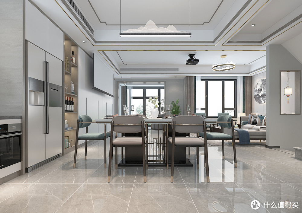 看南通夫妻的新中式風(fēng)格裝修，那叫一個(gè)高級(jí)，全屋清爽，超級(jí)治愈