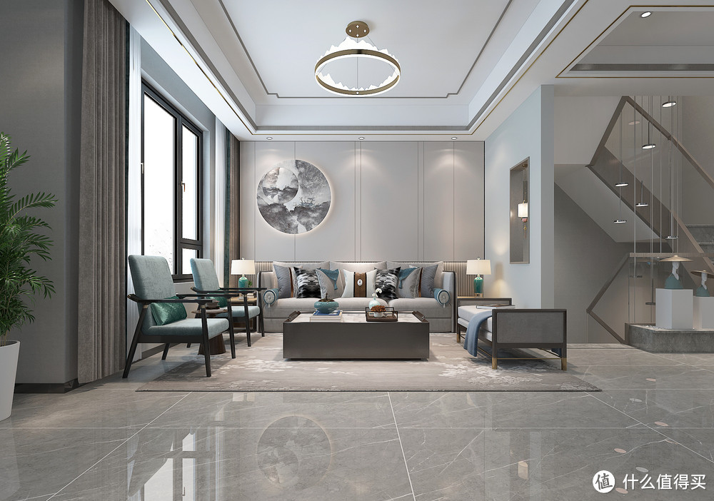 看南通夫妻的新中式風(fēng)格裝修，那叫一個(gè)高級(jí)，全屋清爽，超級(jí)治愈