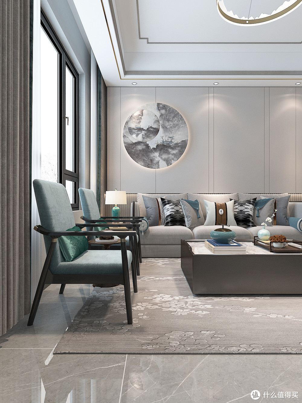 看南通夫妻的新中式風(fēng)格裝修，那叫一個(gè)高級(jí)，全屋清爽，超級(jí)治愈