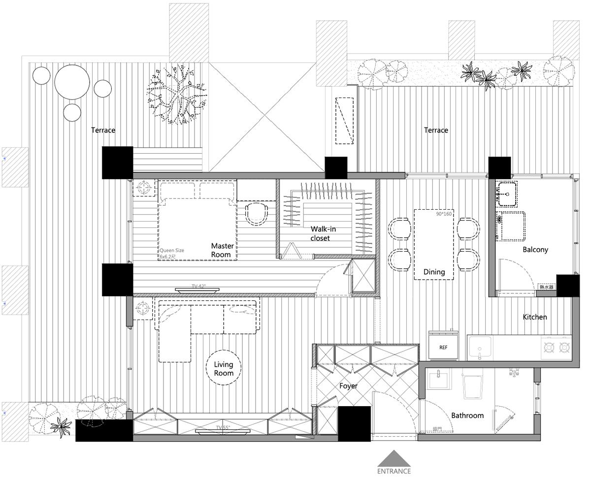 一個人過，就買套小戶型！學她家這樣裝，簡約高級灰太有感覺了