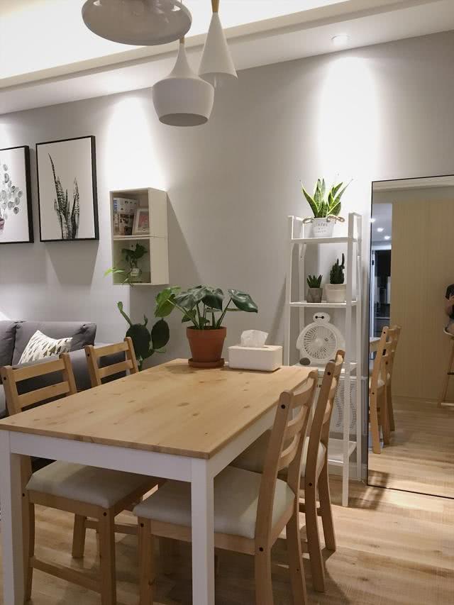 70㎡的北歐風(fēng)小戶型，半包才花了六萬就裝的跟樣板間一樣，朋友都忍不住幫我曬新房