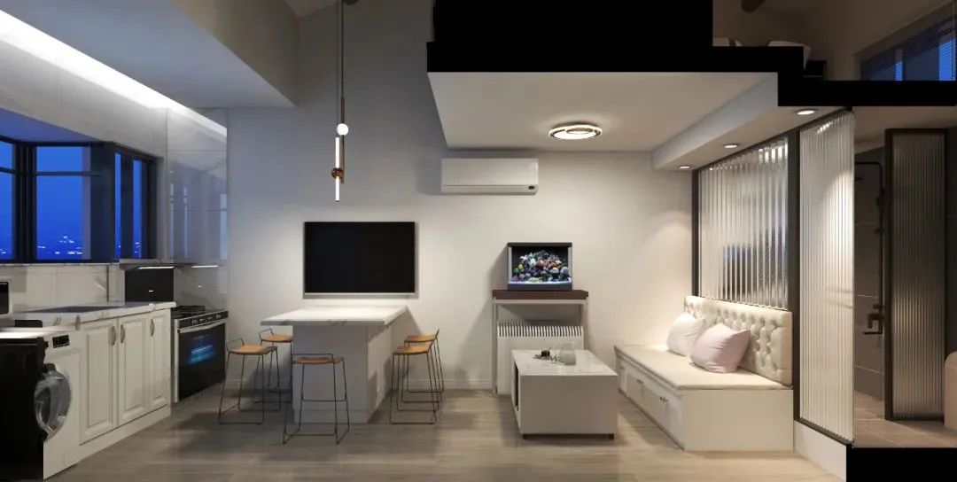 四間平房裝修效果圖_109平房進(jìn)門(mén)客廳餐廳裝修效果圖_平房裝修