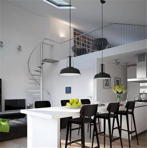 裝修效果圖小戶(hù)型復(fù)式_小復(fù)式裝修_50平米小戶(hù)型復(fù)式裝修效果圖