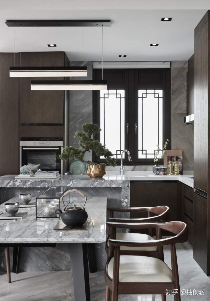 不言奢華只言生活，新中式風格裝修效果圖