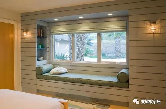 8款不同飄窗裝修效果圖 老婆這樣改飄窗感覺(jué)沙發(fā)都省了！