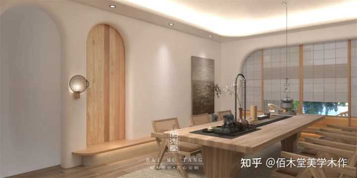 禪意風格茶室效果圖_禪意裝修風格_禪意風格室內設計