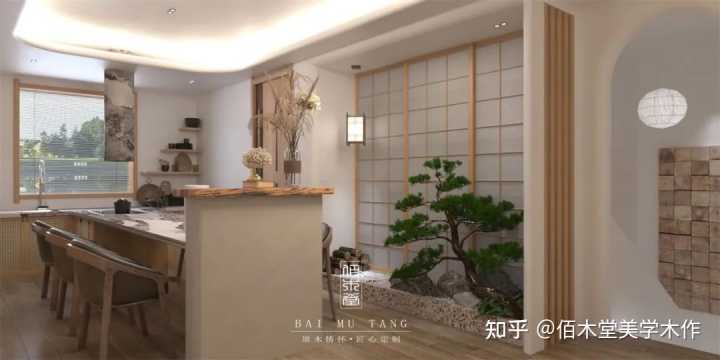 禪意風格室內設計_禪意裝修風格_禪意風格茶室效果圖