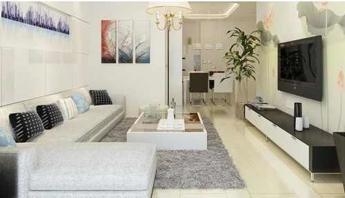 新房裝修，被朋友家的客廳驚艷到了，現(xiàn)在都流行這樣鋪瓷磚嗎