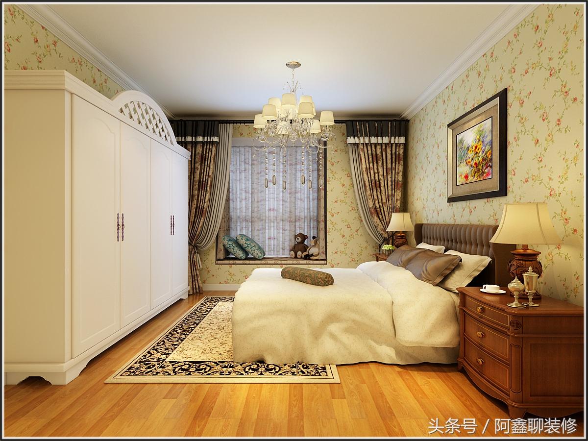 19款臥室裝修效果圖，不是一張床就可以稱之為臥室