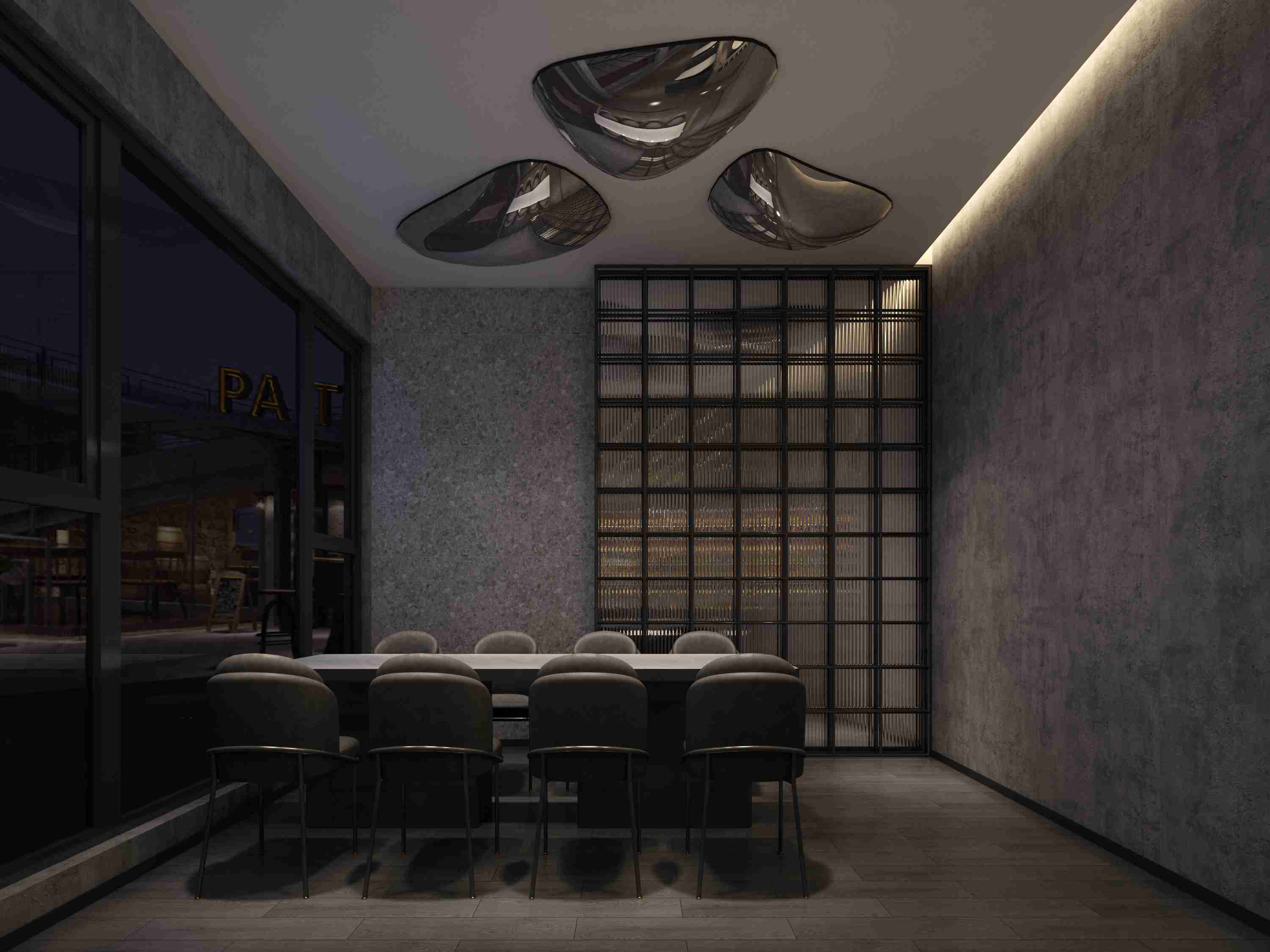 南沙400㎡餐飲門頭裝修設(shè)計(jì)，廣州壹零柒41天完成設(shè)計(jì)籌辦!