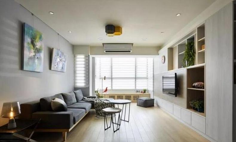 99㎡家餐廳做玻璃墻，通透明亮，很實(shí)用