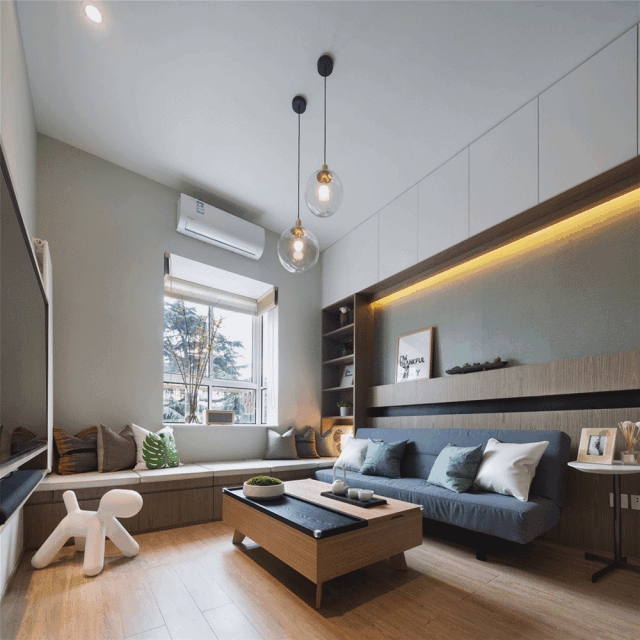 小戶型裝修設(shè)計圖_55平小戶型裝修兩室一廳設(shè)計_迷你雅居：史上最牛的小戶型設(shè)計團(tuán)隊裝修攻略