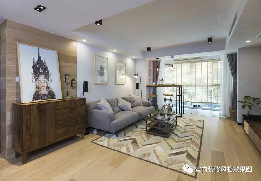 8款小戶型客廳裝修效果圖，每一款設(shè)計都美麗大方，緊湊有型！