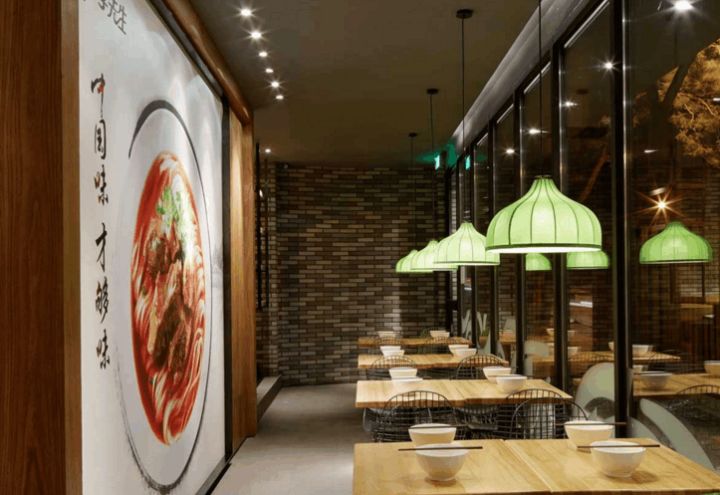 牛肉面餐廳平面布局設(shè)計(jì)，裝修施工效果，對(duì)品牌店影響有多大