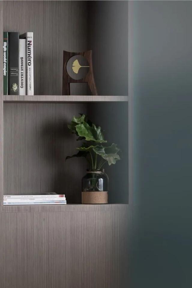 酒店公寓裝修效果圖(35㎡酒店式開間單身公寓，半平米都沒浪費(fèi)，還裝得很有檔次)(圖9)