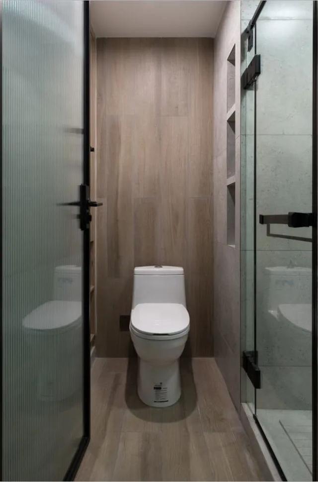 酒店公寓裝修效果圖(35㎡酒店式開間單身公寓，半平米都沒浪費(fèi)，還裝得很有檔次)(圖16)